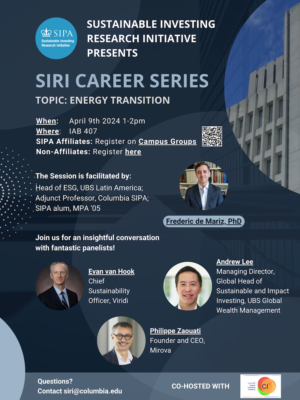 SIRI Career Series Energy Transition Sustainable Investing Research(03)